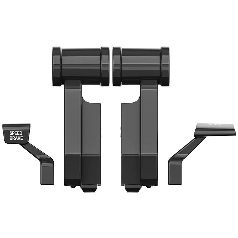 A large main feature product image of MOZA TQA Throttle Module