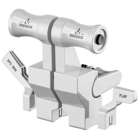 A large main feature product image of MOZA TQB Throttle Module