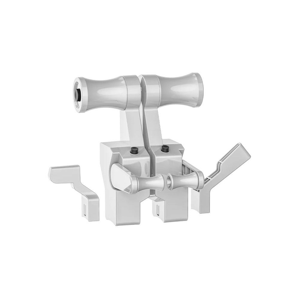 A large main feature product image of MOZA TQB Throttle Module