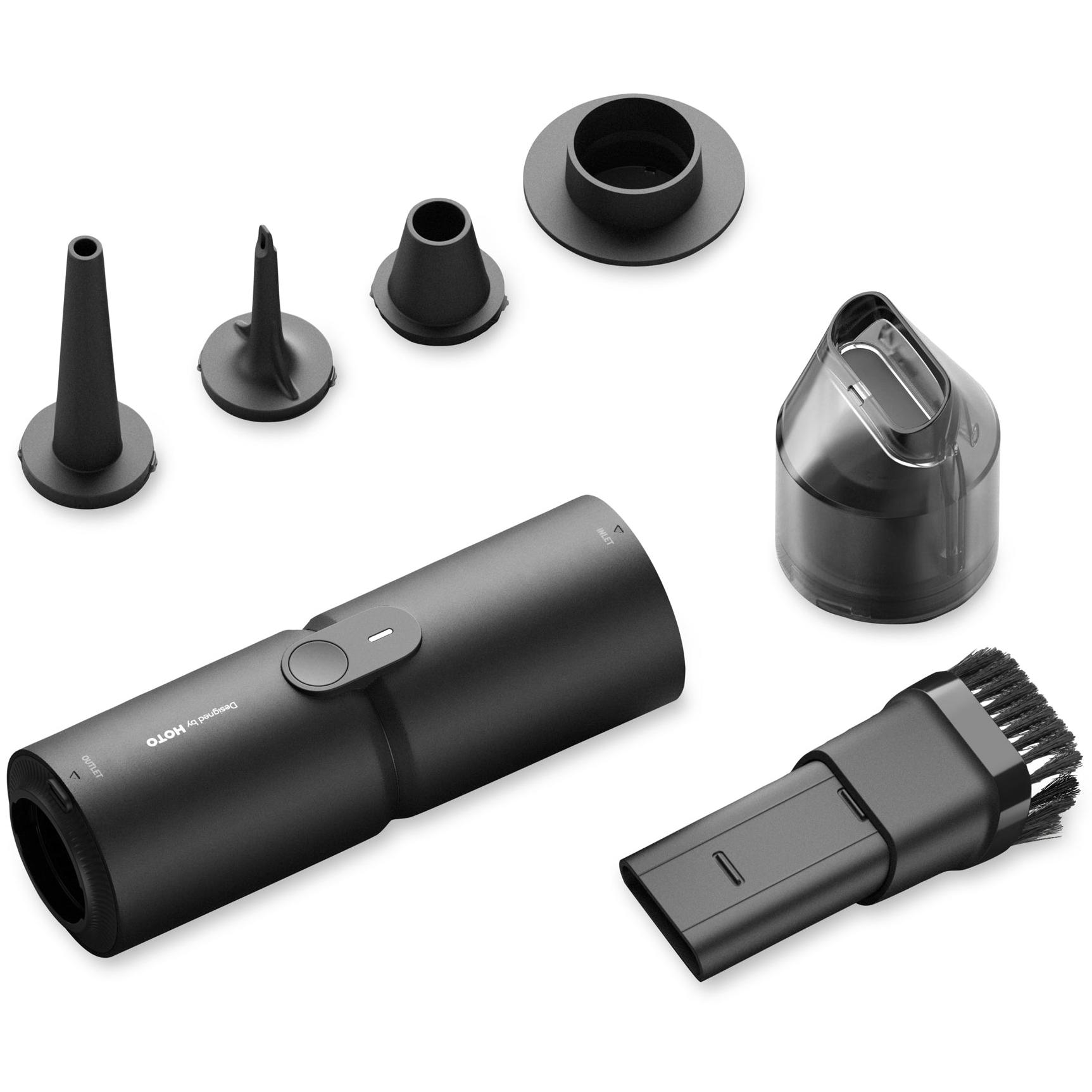 A large main feature product image of EX-DEMO HOTO Compressed Air Capsule 4-in-1 Work Station Air Duster & Handheld Vacuum