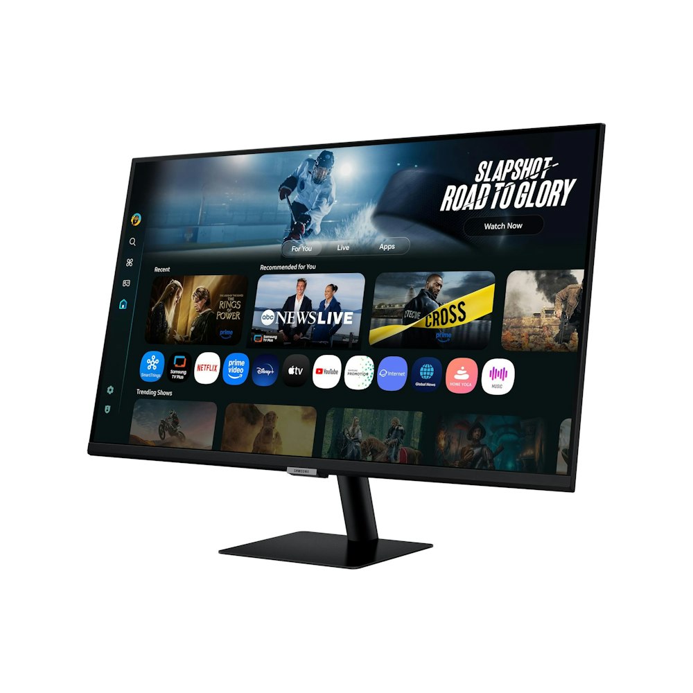A large main feature product image of Samsung Smart Monitor M7 M70F - 32" 4K 60Hz VA AI Smart Monitor