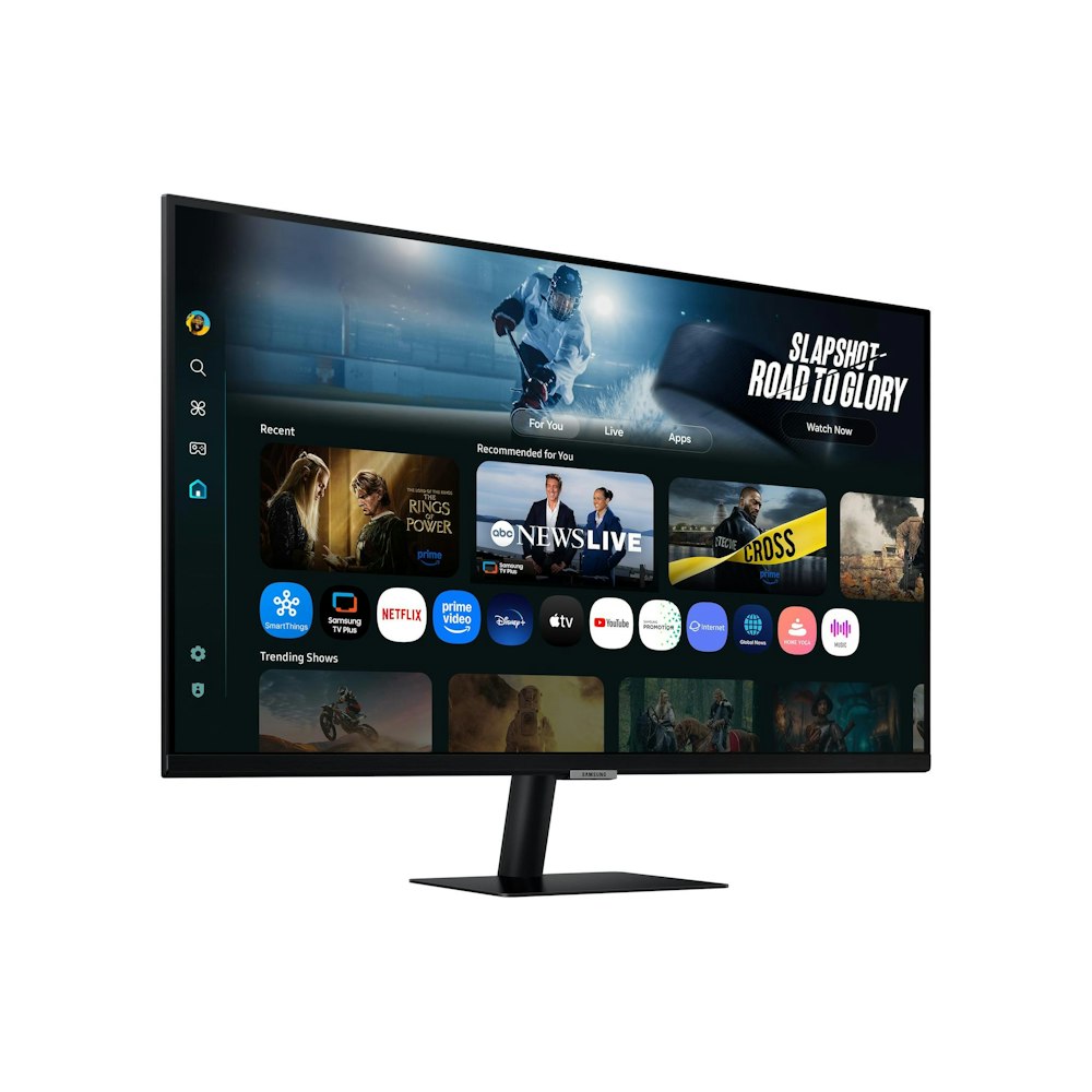 A large main feature product image of Samsung Smart Monitor M7 M70F - 32" 4K 60Hz VA AI Smart Monitor