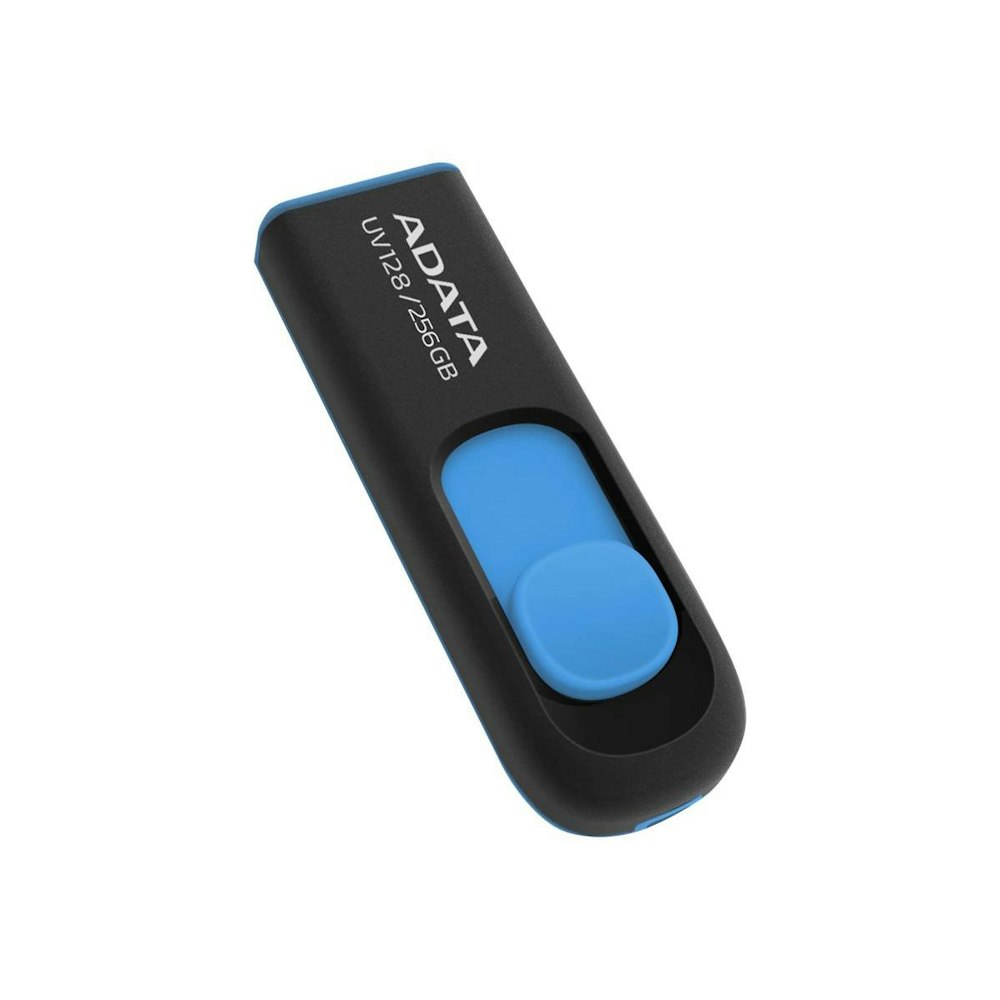 A large main feature product image of ADATA UV128 USB 3.2 Gen 1 Type-A Flash Drive - 256GB