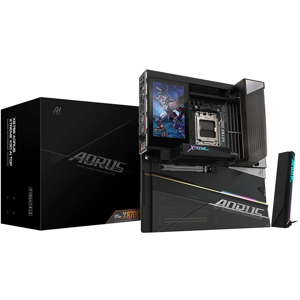 GIgabyte X870E AORUS XTREME X3D AI TOP AM5 EATX Desktop Motherboard