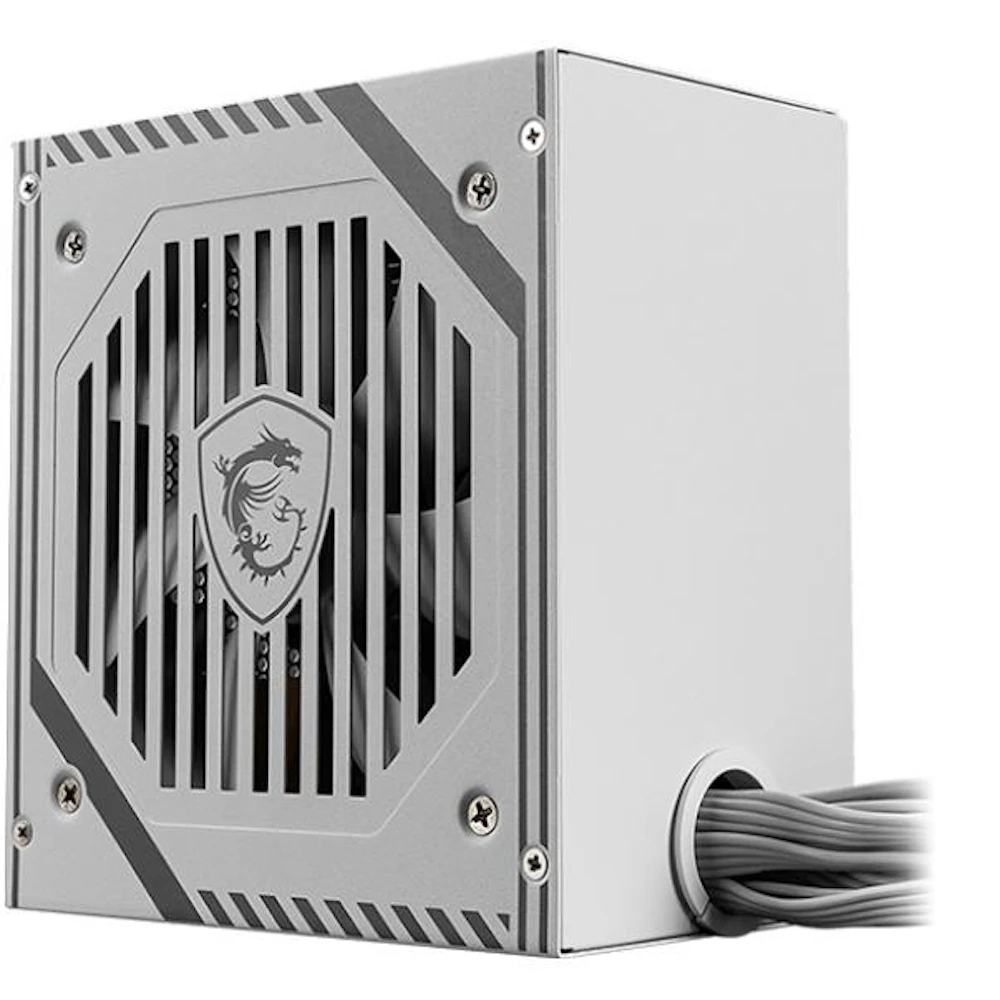 MSI MAG A650BNL - 650W Bronze ATX PSU - White