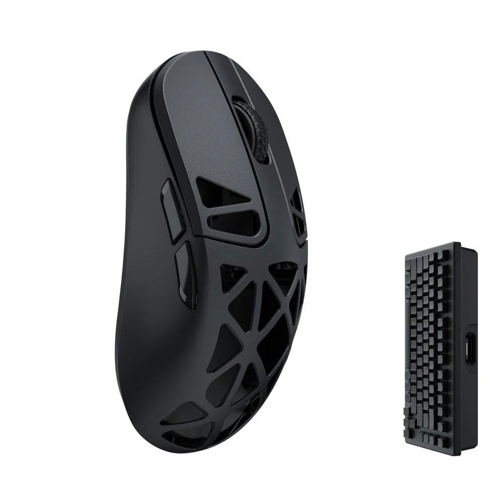 A large main feature product image of Keychron M3 Mini - 8K Wireless Mouse - Metal Edition (Black)