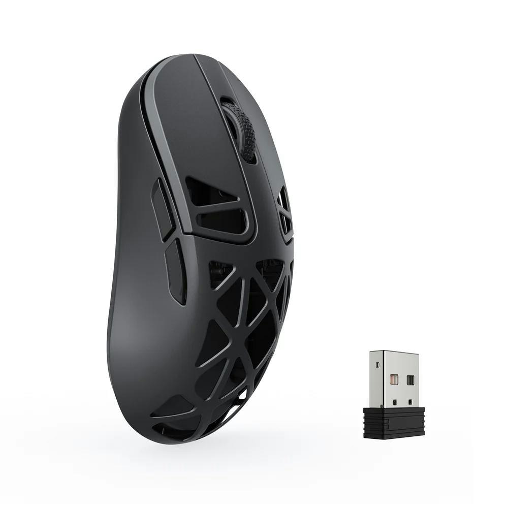 A large main feature product image of Keychron M3 Mini - 8K Wireless Mouse - Metal Edition (Black)