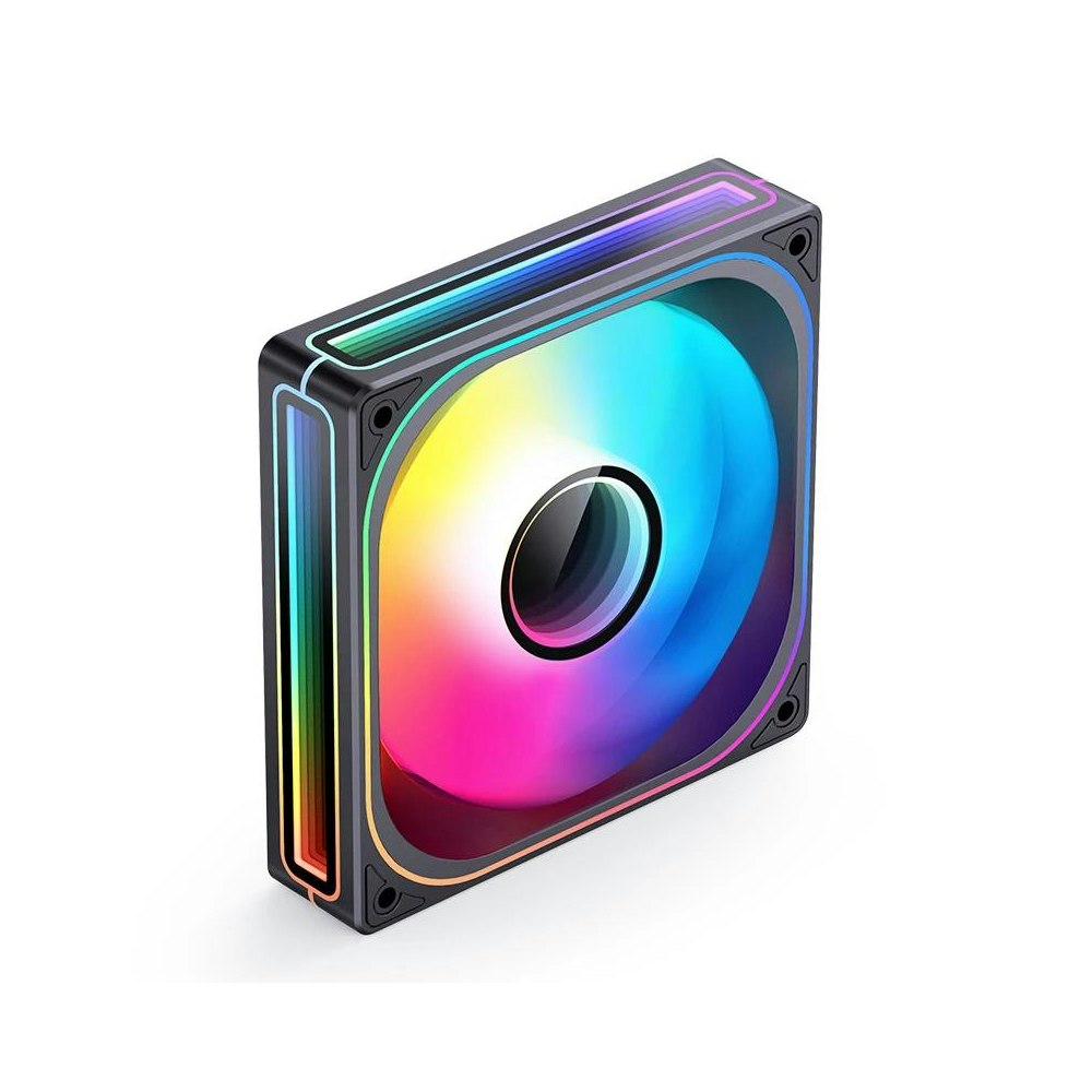 A large main feature product image of Jonsbo ZB-120 ARGB 120x120mm PWM Reverse Blade Single Fan Module (Black)