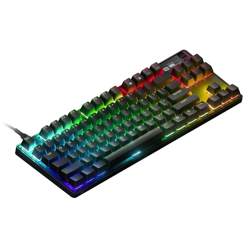 A large main feature product image of EX-DEMO SteelSeries Apex Pro TKL 2023 - Gaming Keyboard (OptiPoint Switch)