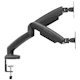 A small tile product image of SilverStone ARM26 Dual Monitor Arm (Black)