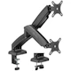 A small tile product image of SilverStone ARM26 Dual Monitor Arm (Black)