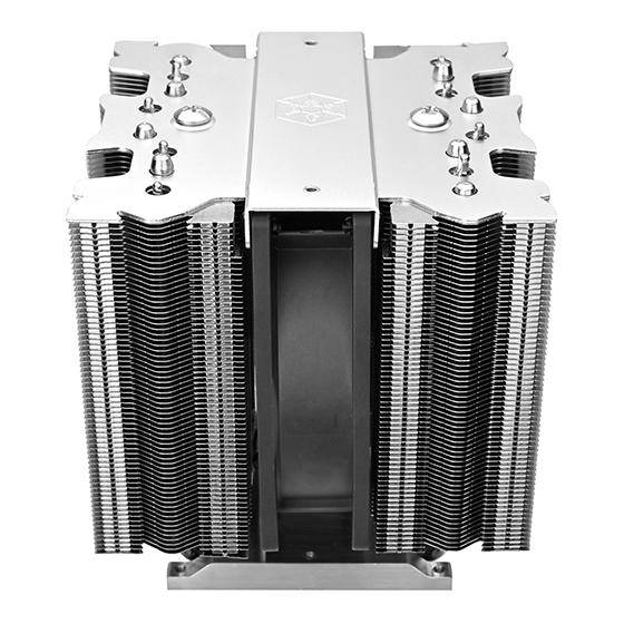 A large main feature product image of SilverStone XED120S-WS 4U Industrial-Grade CPU Cooler for Server Sockets
