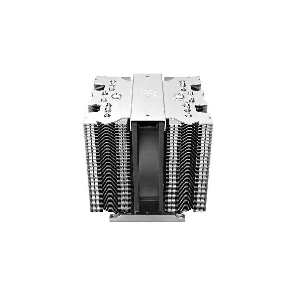 A large main feature product image of SilverStone XED120S-WS 4U Industrial-Grade CPU Cooler for Server Sockets