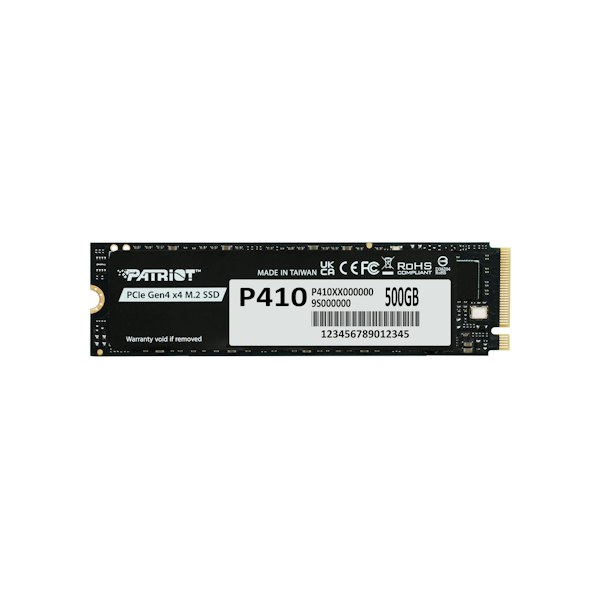 Patriot P410 PCIe Gen4 NVMe M.2 SSD -