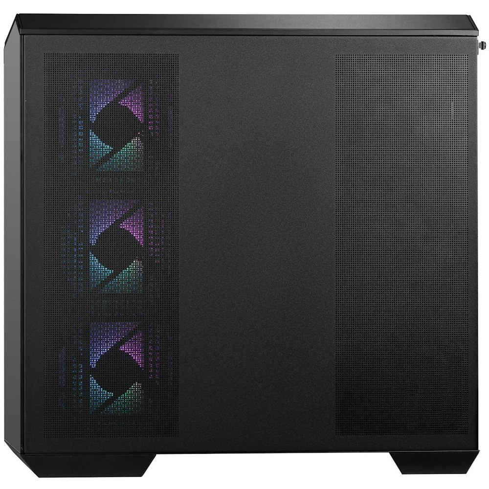 A large main feature product image of EX-DEMO MSI MAG PANO M100R PZ mATX Tower Case - Black