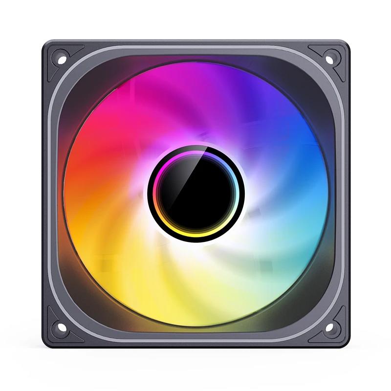 A large main feature product image of Jonsbo ZB-120 ARGB 120x120mm PWM Single Fan Module (Black)