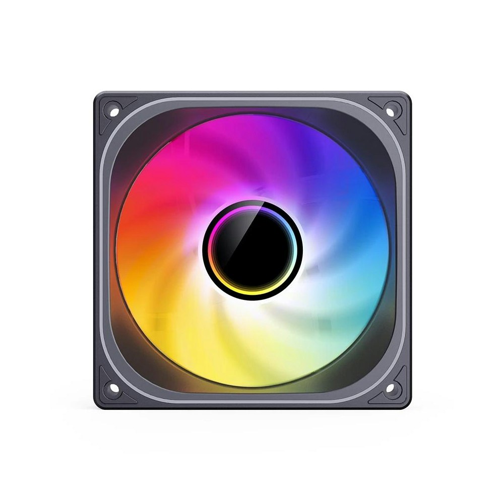 A large main feature product image of Jonsbo ZB-120 ARGB 120x120mm PWM Single Fan Module (Black)