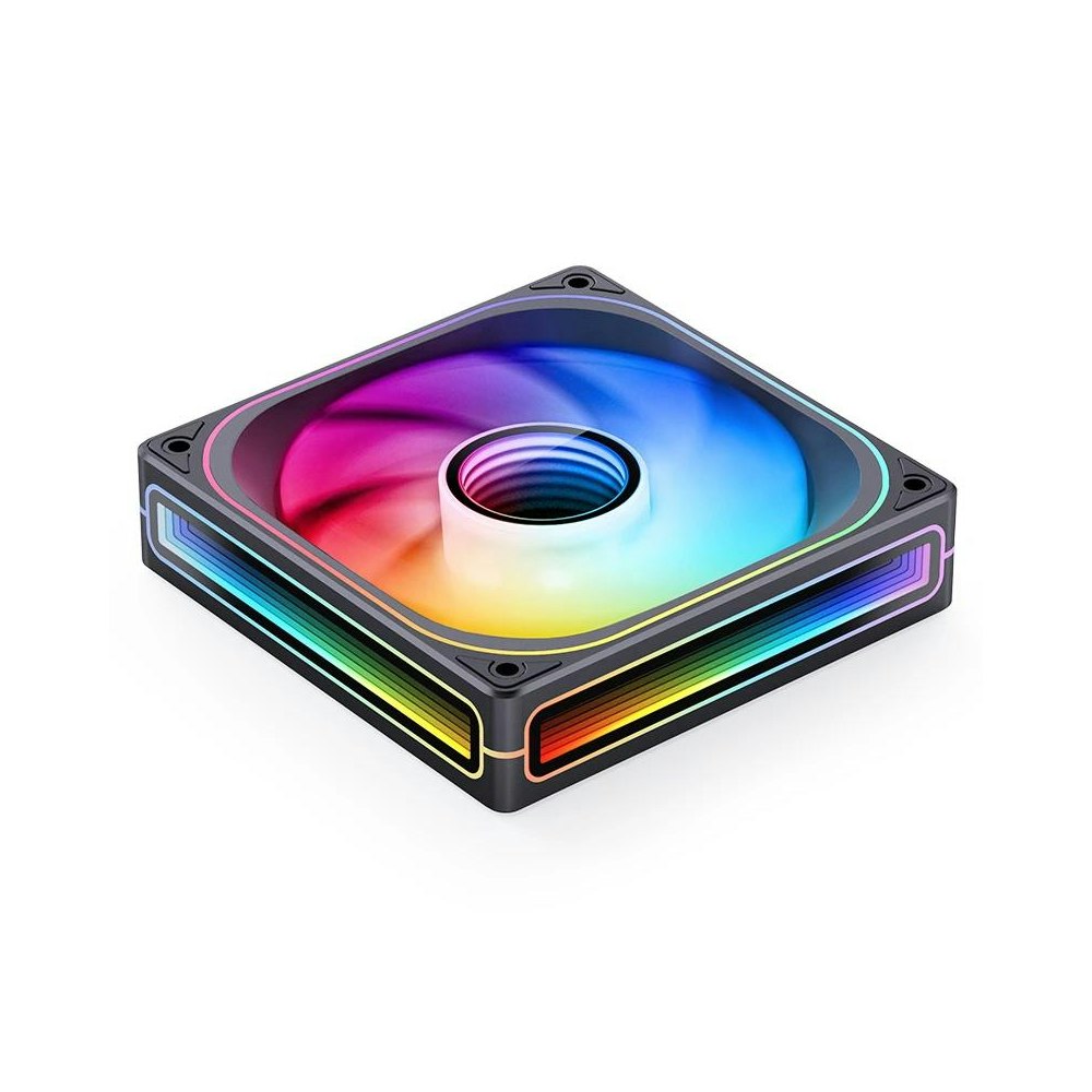 A large main feature product image of Jonsbo ZB-120 ARGB 120x120mm PWM Single Fan Module (Black)