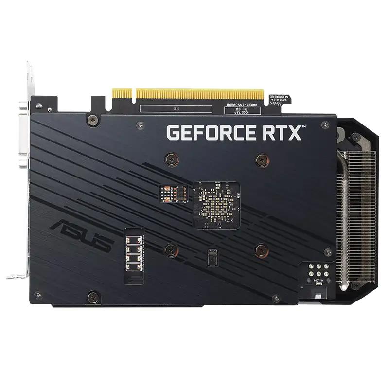 A large main feature product image of ASUS GeForce RTX 3050 Dual V2 8GB GDDR6