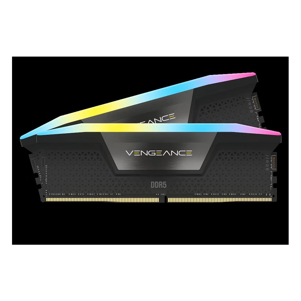 A large main feature product image of Corsair Vengeance RGB 32GB Kit (2x16GB) XMP DDR5-6000 C38