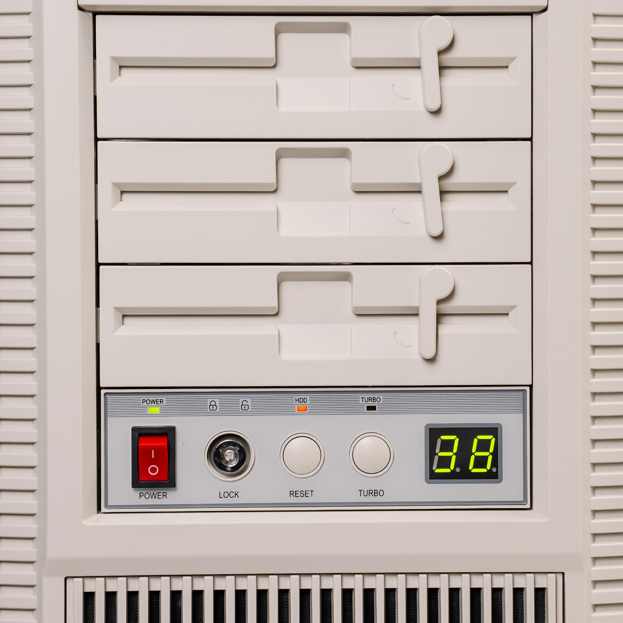 A large main feature product image of PLE Sleeper RTX 5080 Prebuilt Ready To Go Gaming PC