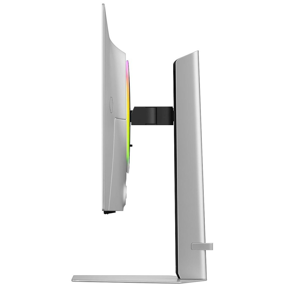 A large main feature product image of EX-DEMO Samsung Odyssey OLED G6 G60SF - 27" 1440p 500Hz 0.03ms Gaming Monitor