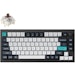 A product image of EX-DEMO Keychron Q1 Max - 75% QMK/VIA RGB Wireless Custom Mechanical Keyboard - Black (Gateron Jupiter Brown Switch)
