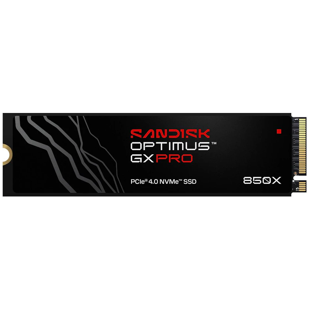 SanDisk Optimus GX PRO 850X PCIe Gen4 NVMe M.2 SSD - 2TB
