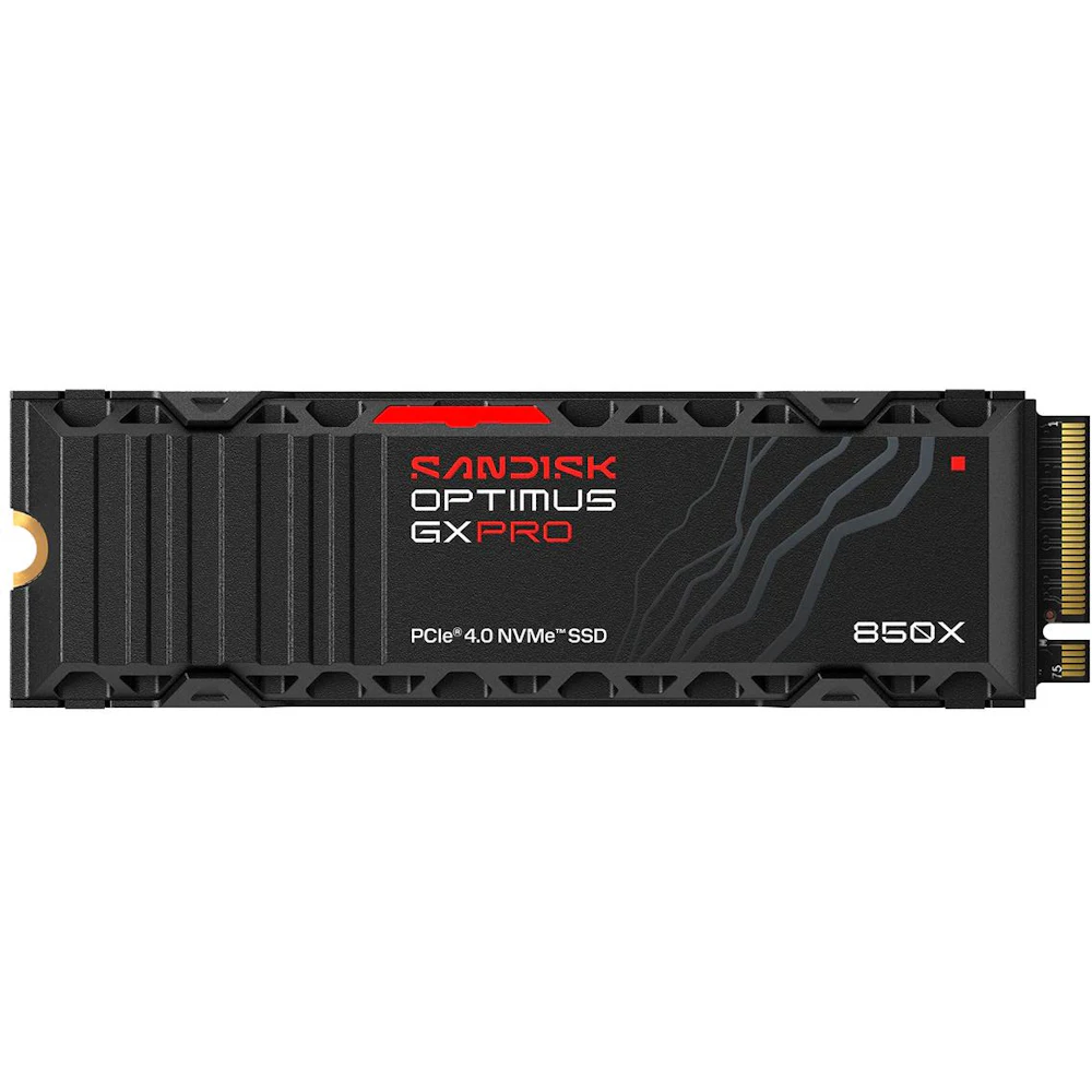 SanDisk Optimus GX PRO 850X w/ Heatsink PCIe Gen4 NVMe M.2 SSD - 2TB