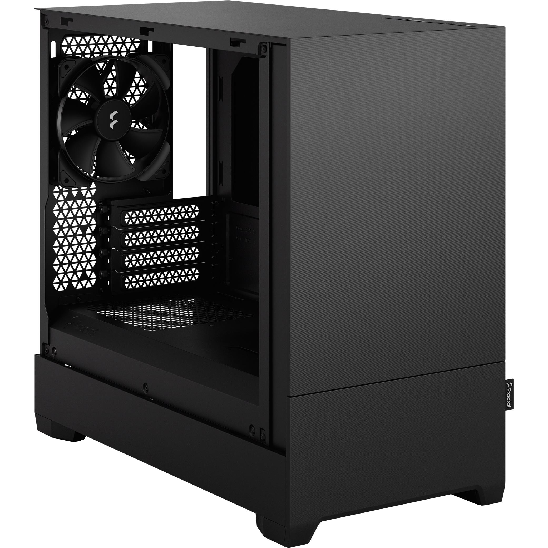 A large main feature product image of EX-DEMO Fractal Design Pop Mini Silent Micro Tower Case (Black)