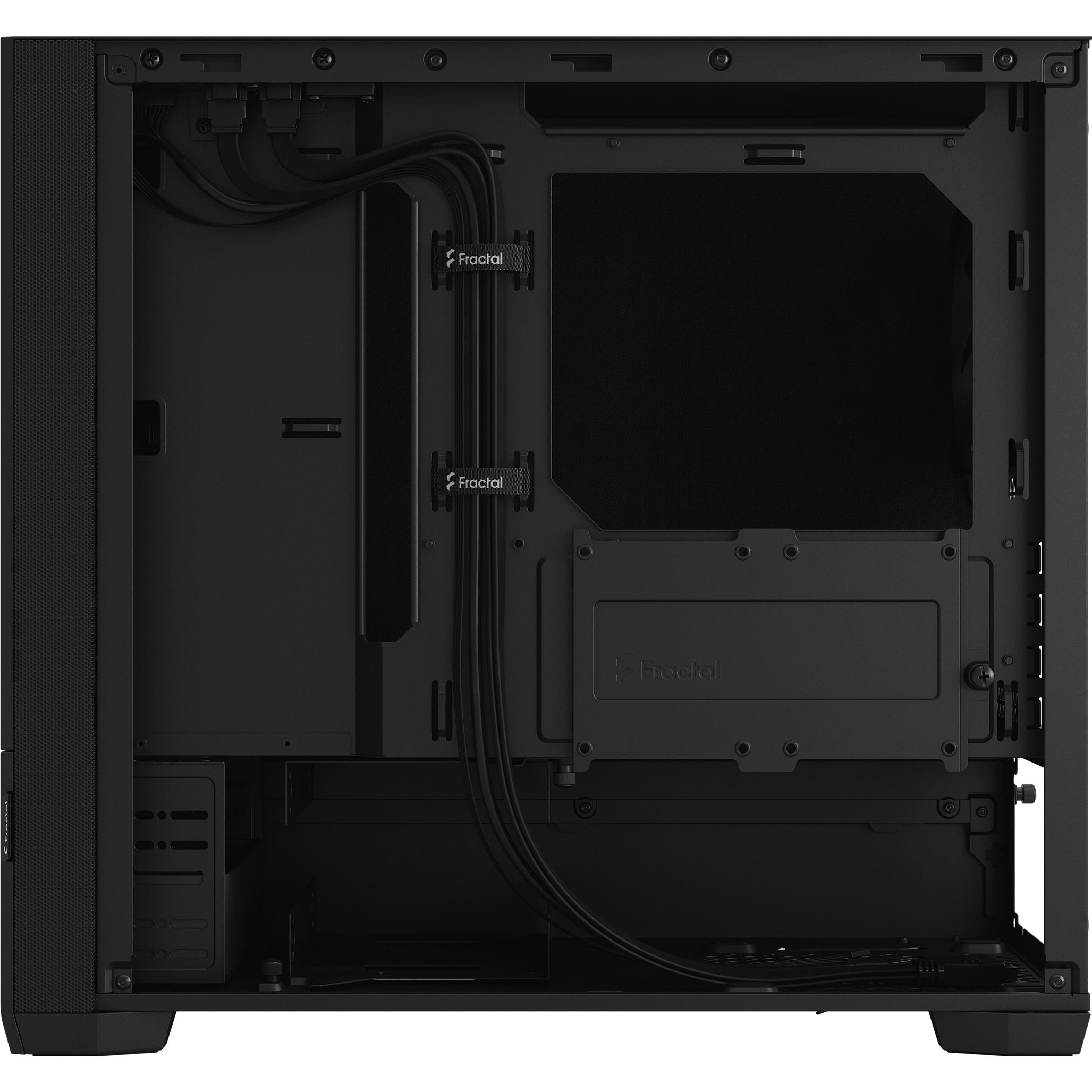 A large main feature product image of EX-DEMO Fractal Design Pop Mini Silent Micro Tower Case (Black)