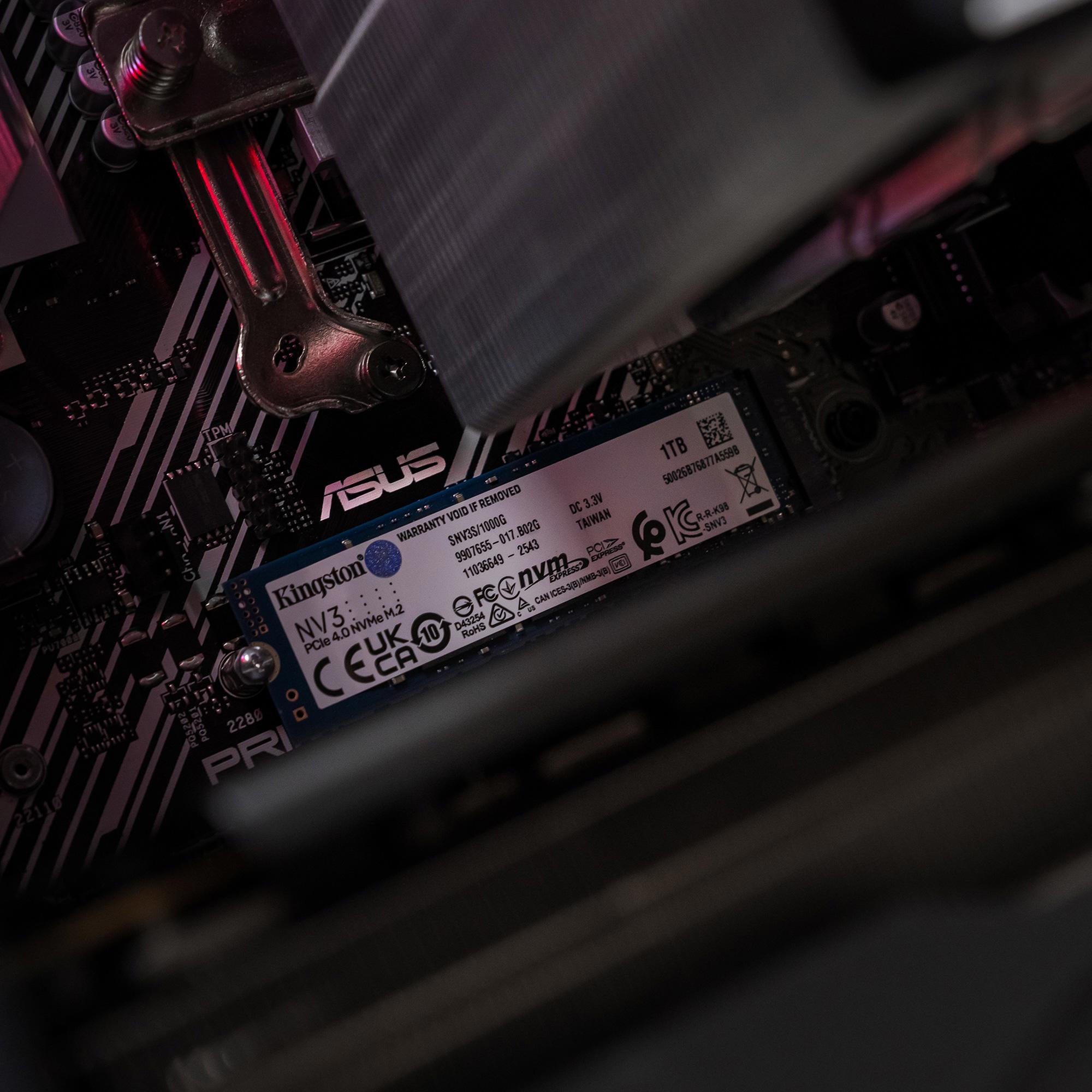 A large main feature product image of PLE Trooper RX 9070 Prebuilt Ready To Go Gaming PC