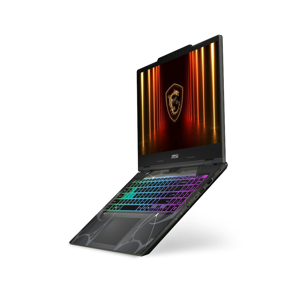 A large main feature product image of EX-DEMO MSI Cyborg 15 (B13) - 15.6" 144Hz, i5-13420H, RTX 5050, 16GB/1TB - Win 11 Gaming Notebook