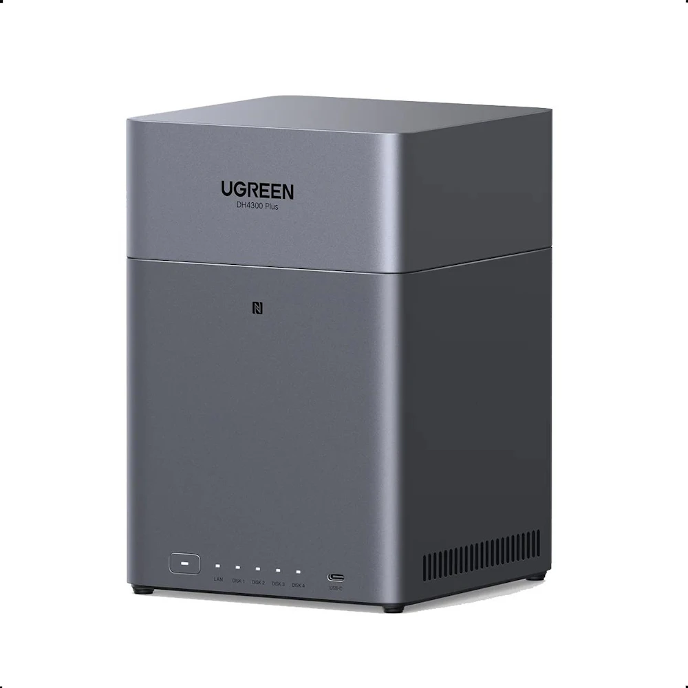 UGREEN NASync DH4300 Plus 4-Bay NAS (2.4GHz ARM 8-Core, 8GB RAM, 2.5GbE)