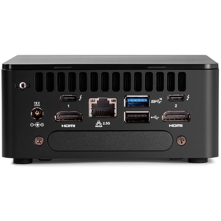 A large main feature product image of EX-DEMO Intel/ASUS NUC 12 Pro Wall Street Canyon i5 Tall Barebones Mini PC