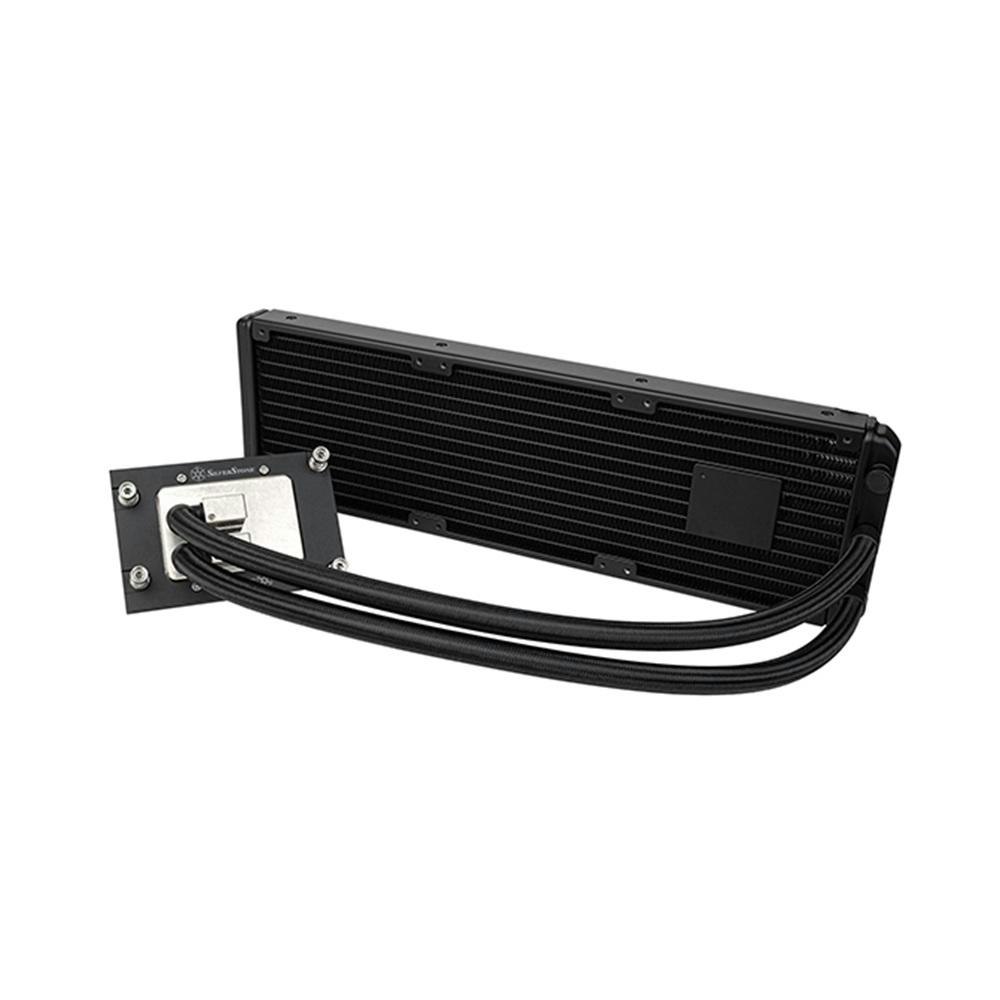 A large main feature product image of SilverStone XE360-TR5 360mm AIO Liquid CPU Cooler for AMD Socket sTR5/SP6