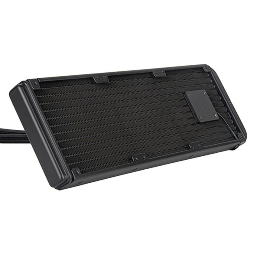 A large main feature product image of SilverStone XE360-TR5 360mm AIO Liquid CPU Cooler for AMD Socket sTR5/SP6