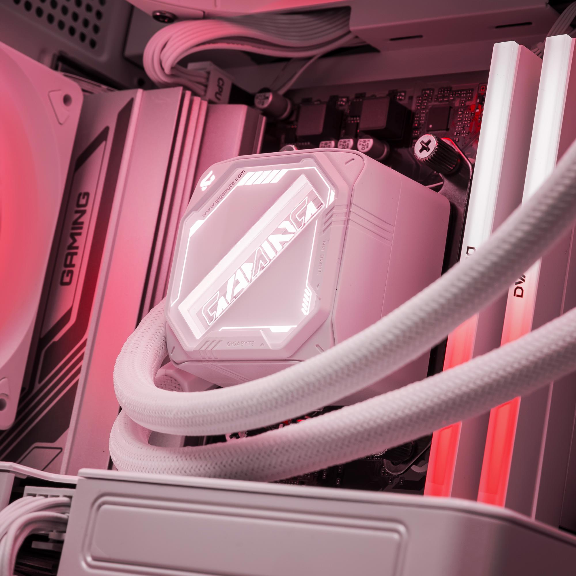 A large main feature product image of PLE Sentry RTX 5060 Ti Prebuilt Ready To Go Gaming PC