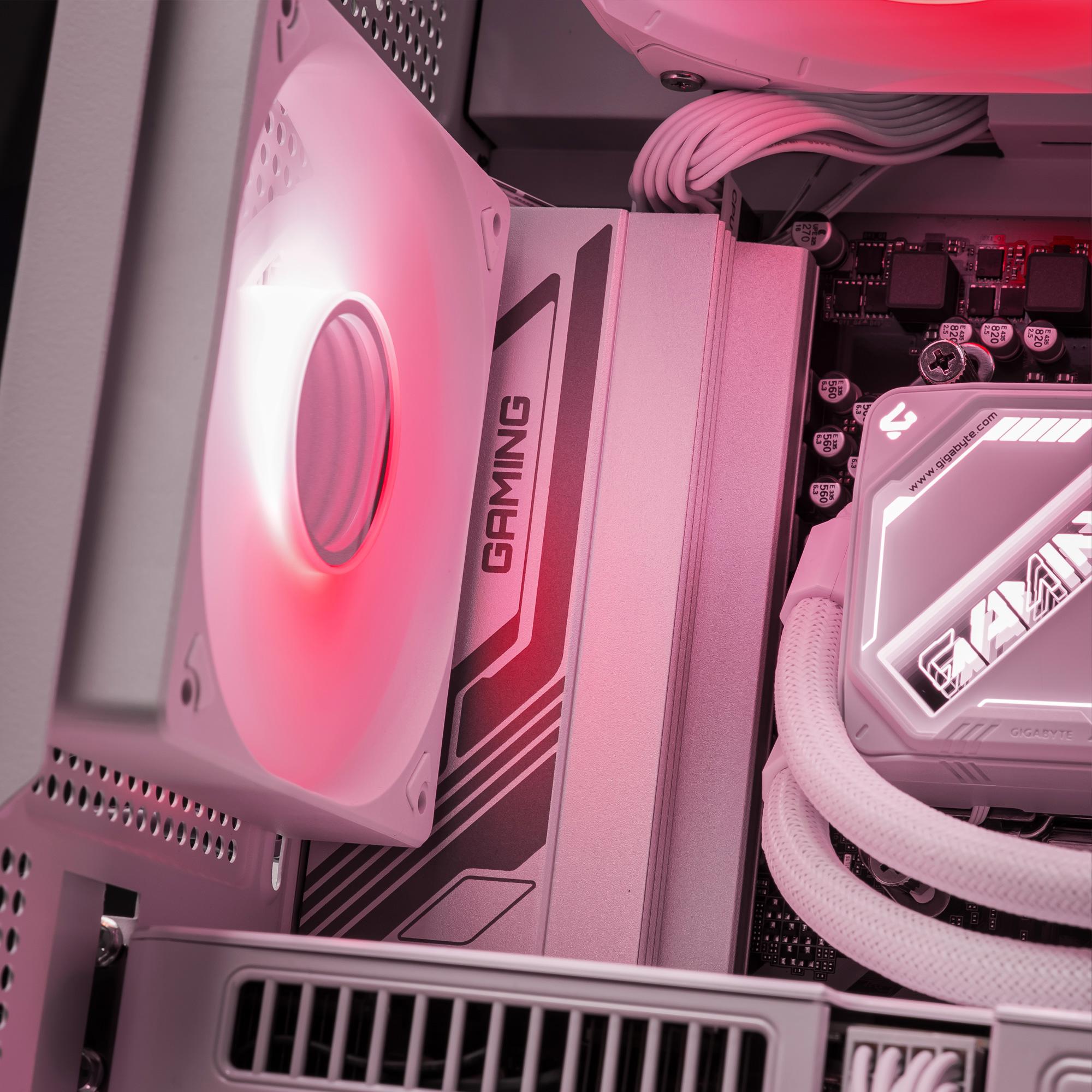 A large main feature product image of PLE Sentry RTX 5060 Ti Prebuilt Ready To Go Gaming PC