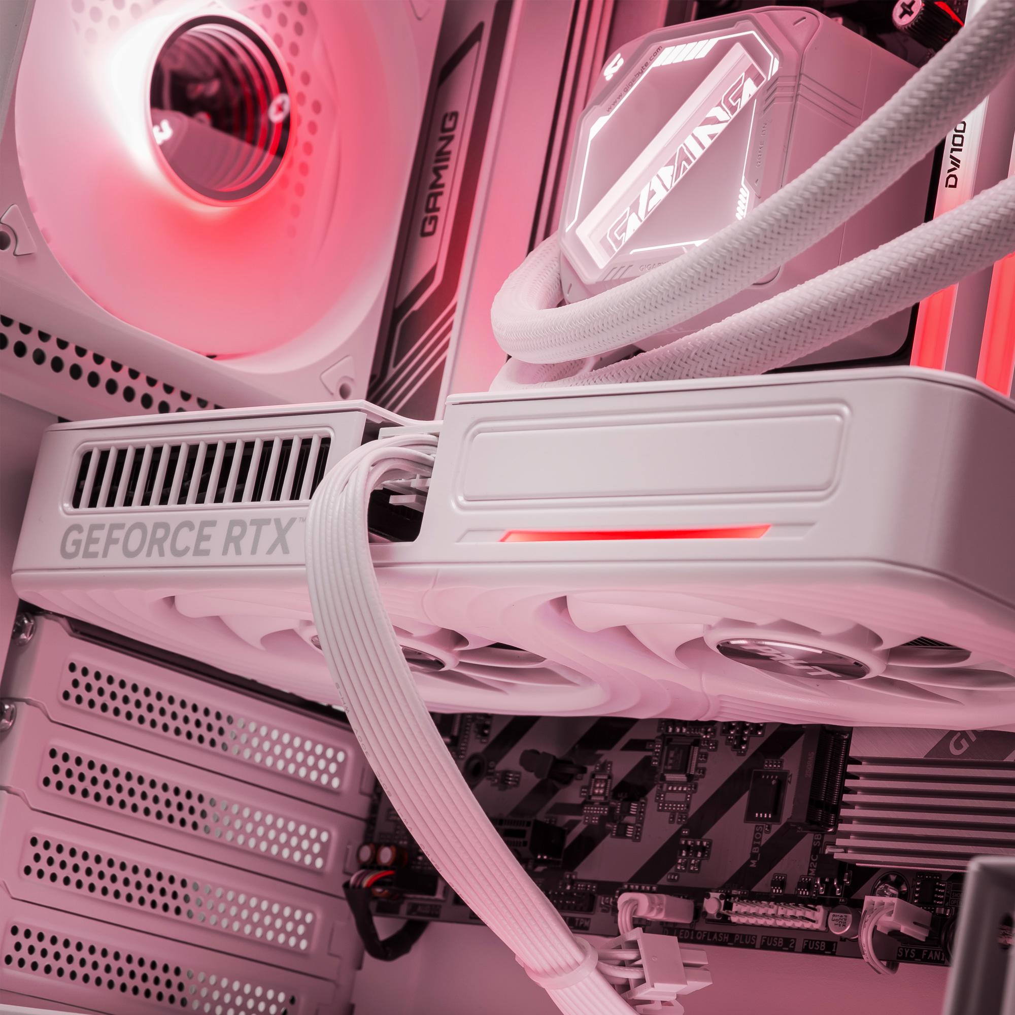 A large main feature product image of PLE Sentry RTX 5060 Ti Prebuilt Ready To Go Gaming PC