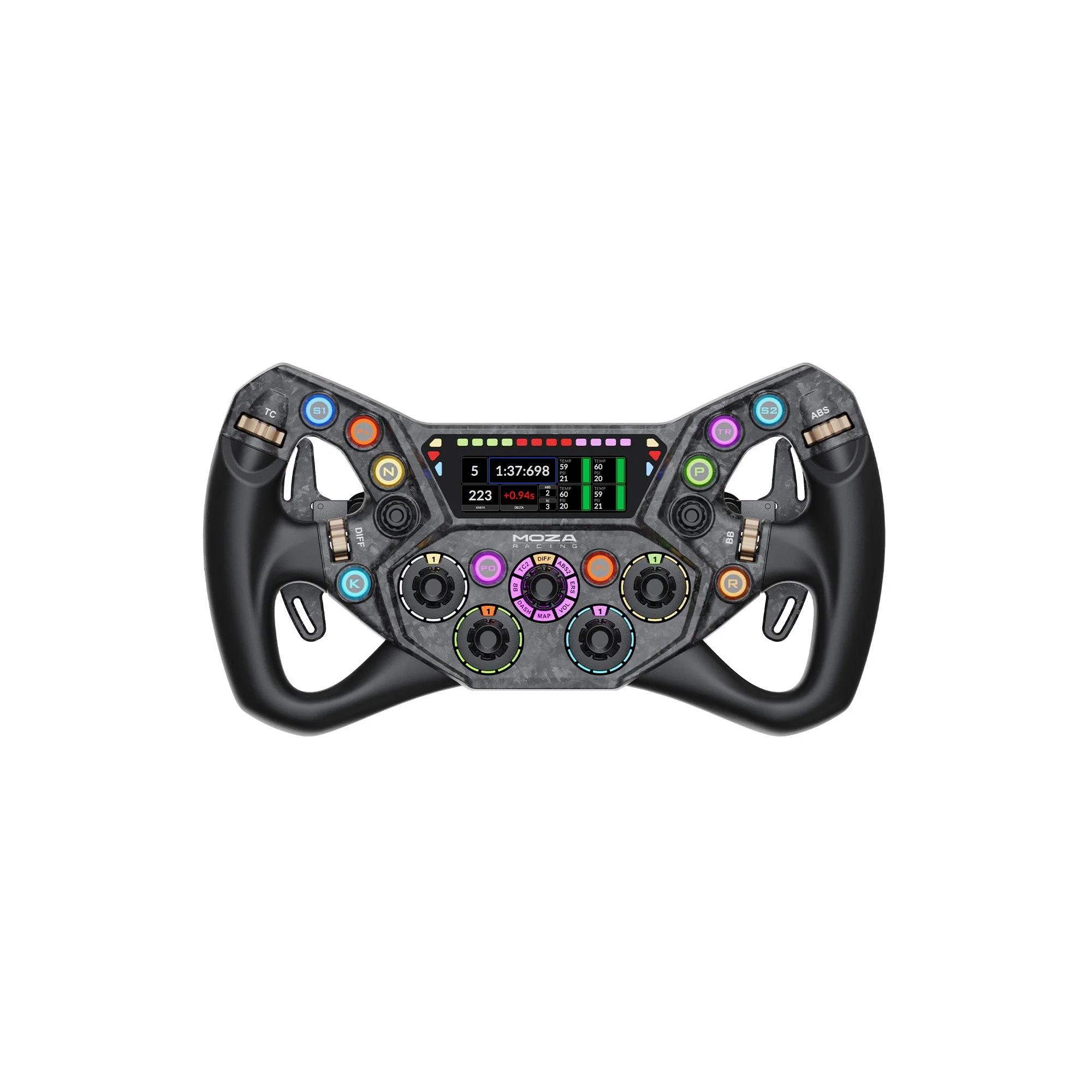 A large main feature product image of MOZA KS Pro Steering Wheel