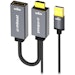 A product image of EX-DEMO mbeat Tough Link HDMI to DisplayPort Adapter with USB Power