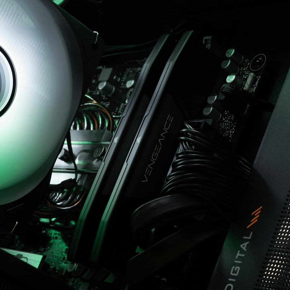 A large main feature product image of PLE Cypher RX 7600 Prebuilt Ready To Go Gaming PC