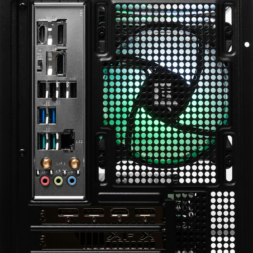 A large main feature product image of PLE Cypher RX 7600 Prebuilt Ready To Go Gaming PC
