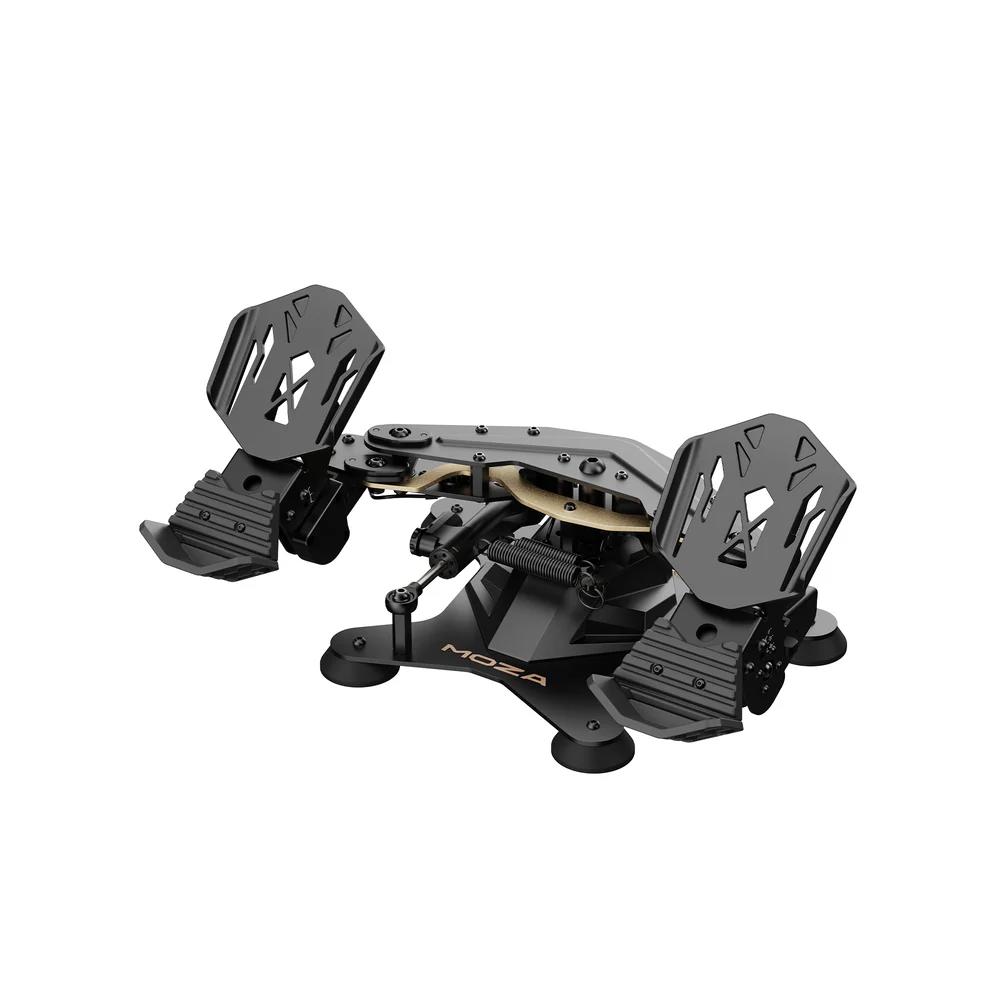 A large main feature product image of MOZA MRP Rudder Pedals