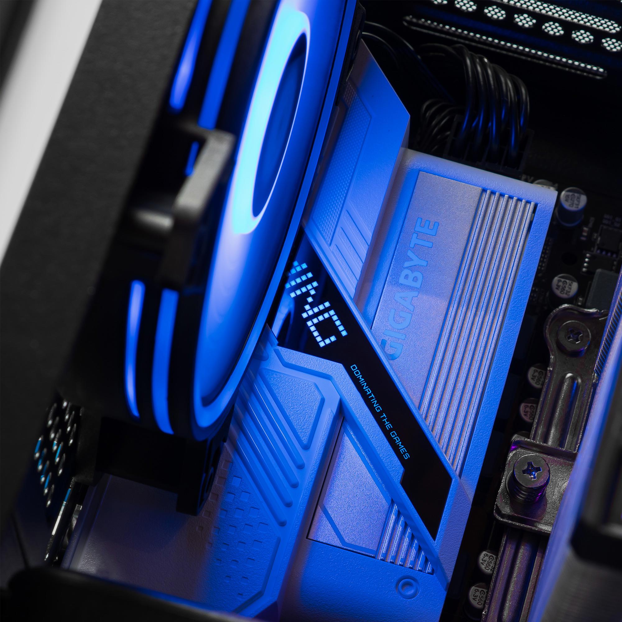 A large main feature product image of PLE Arcane B580 Prebuilt Ready To Go Gaming PC