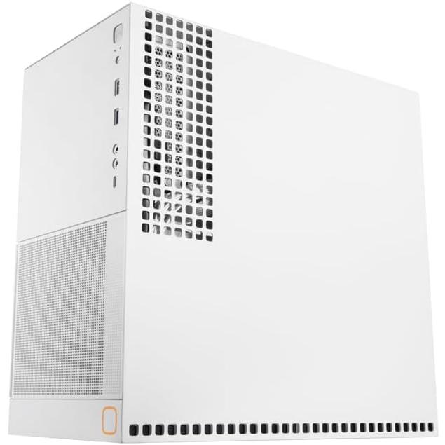 A large main feature product image of EX-DEMO Geometric Future Model 4 - Compact 35L Mid Tower eATX Case (White)