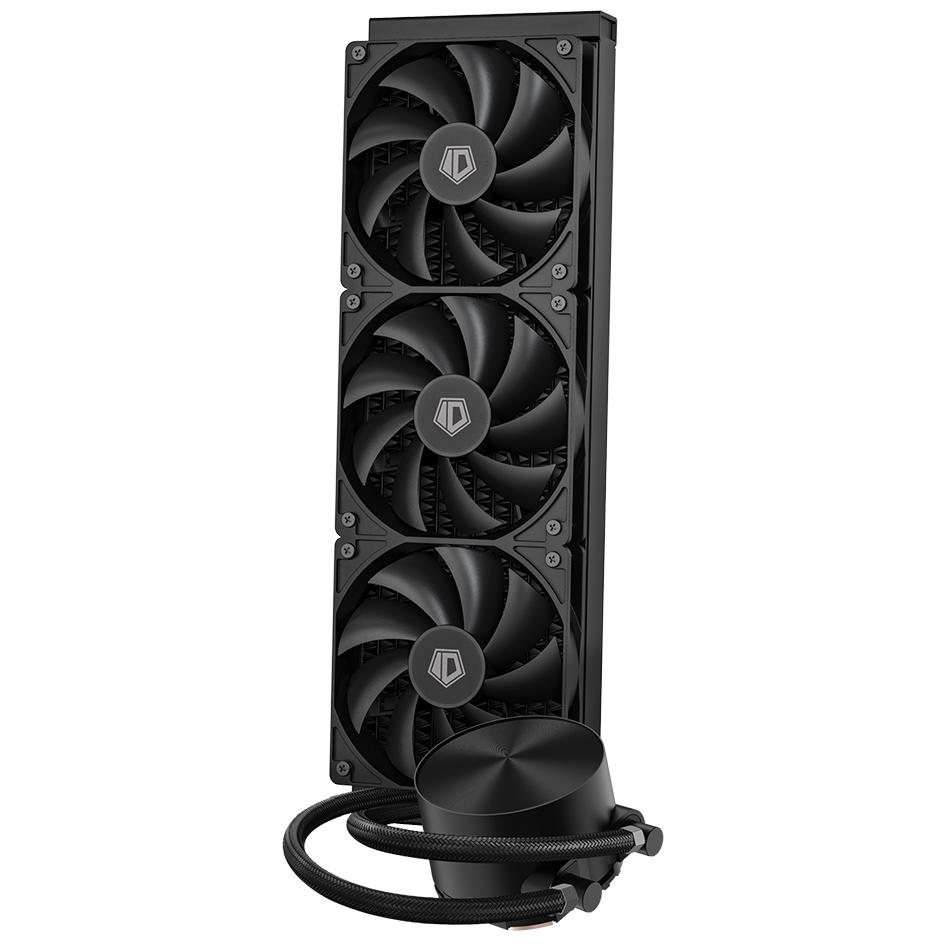 A large main feature product image of EX-DEMO ID-COOLING FX360 PRO 360mm AIO Liquid CPU Cooler (Black)