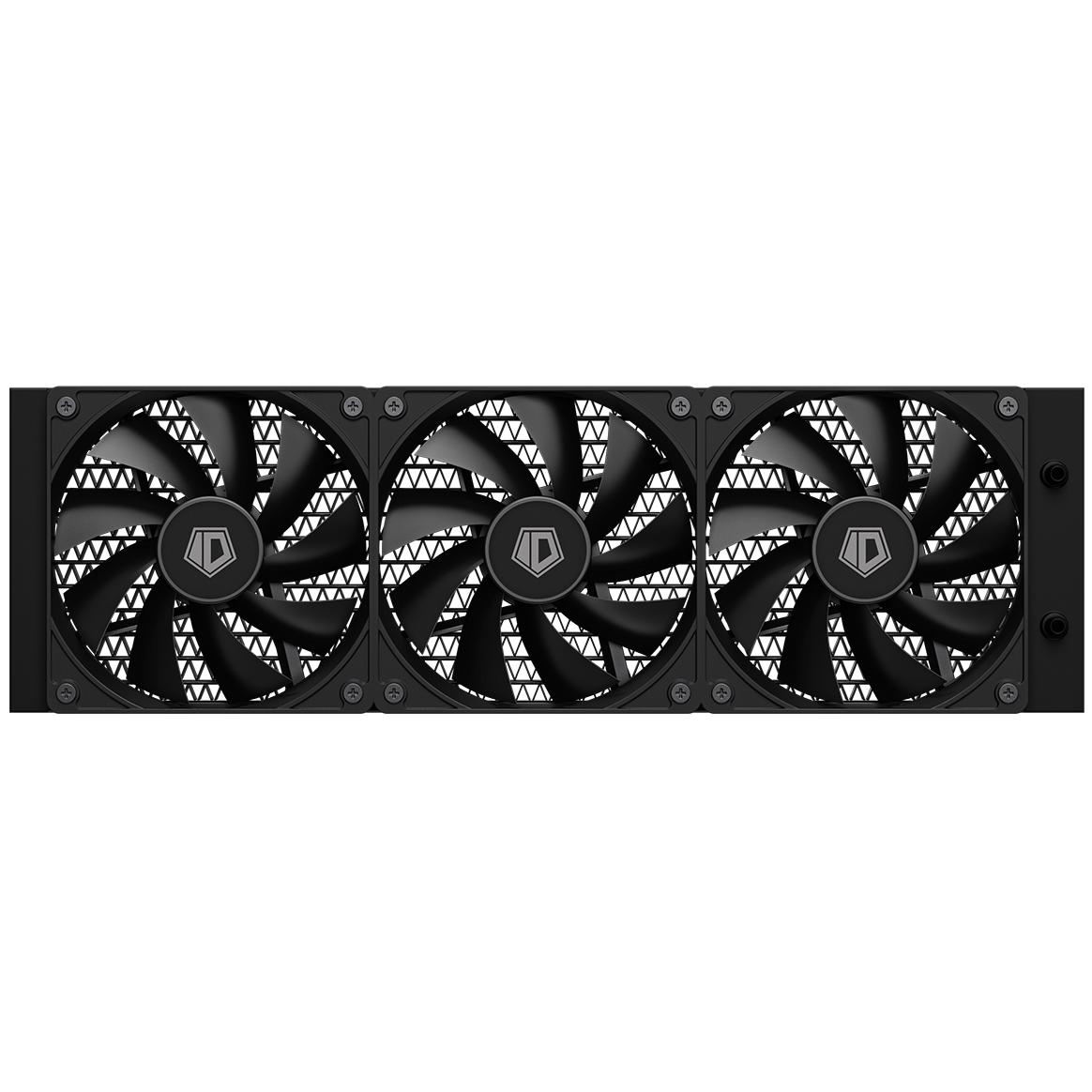 A large main feature product image of EX-DEMO ID-COOLING FX360 PRO 360mm AIO Liquid CPU Cooler (Black)