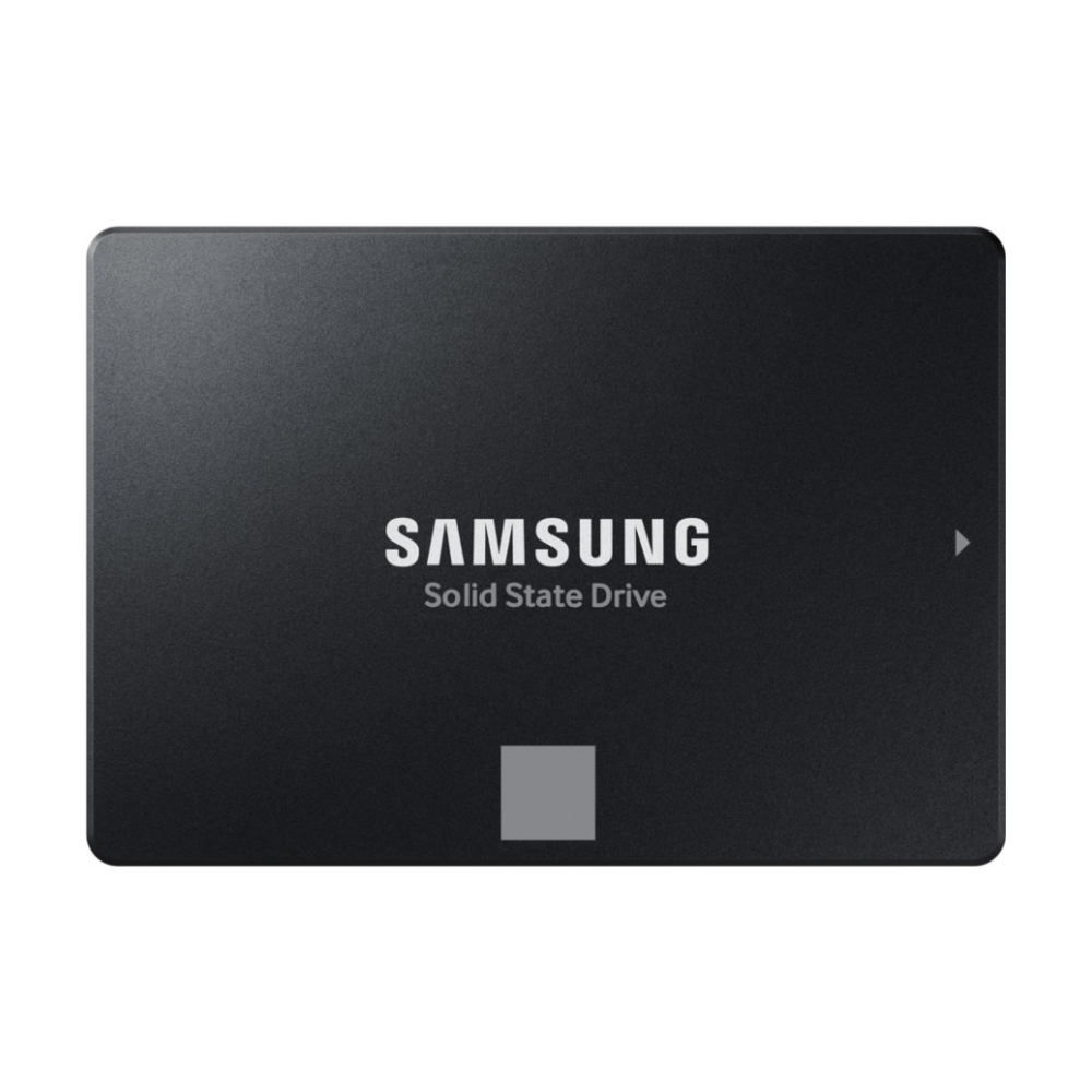 A large main feature product image of EX-DEMO Samsung 870 EVO SATA III 2.5" SSD - 4TB
